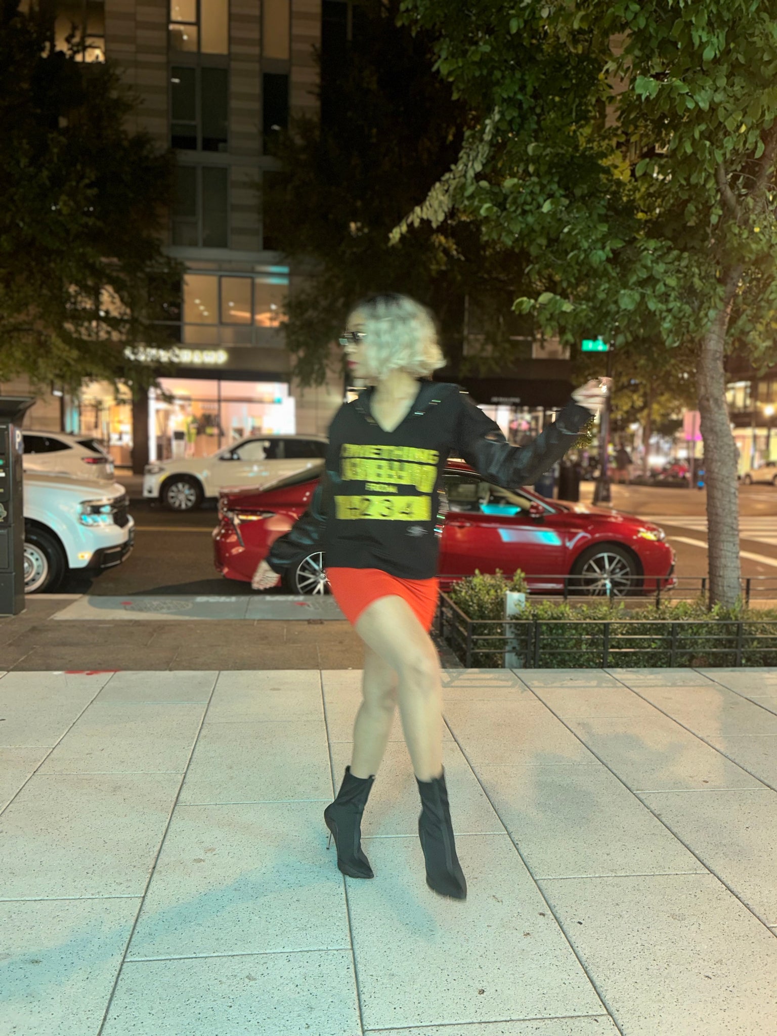 CUSTOMISABLE SWEATSHIRT/HOODIE: Something DIFFERENT+234  With Vegan Leather& Gold Sequin Detail