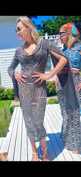 SprzzATURA Midi Dress in Élan Print