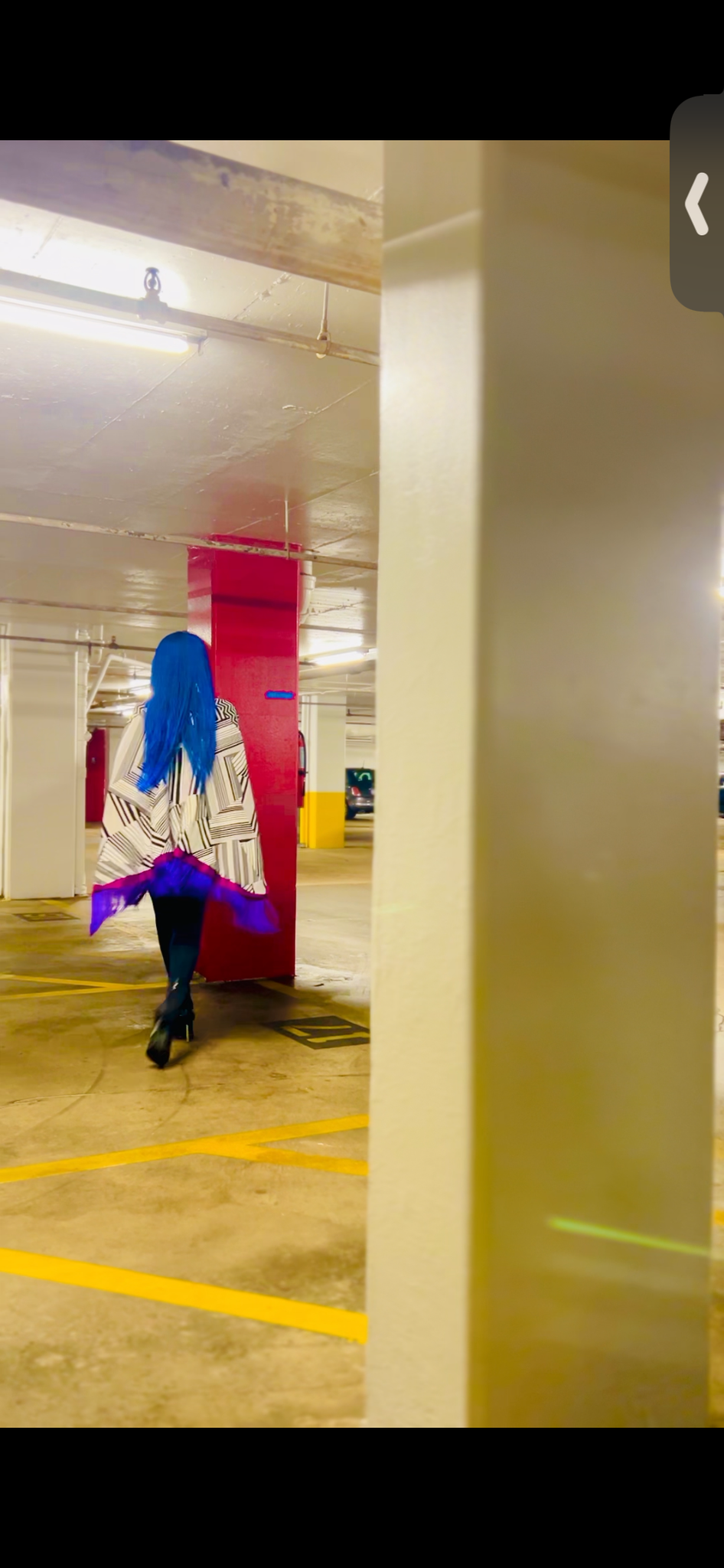 The Reversible TAYO Cape in Purple .