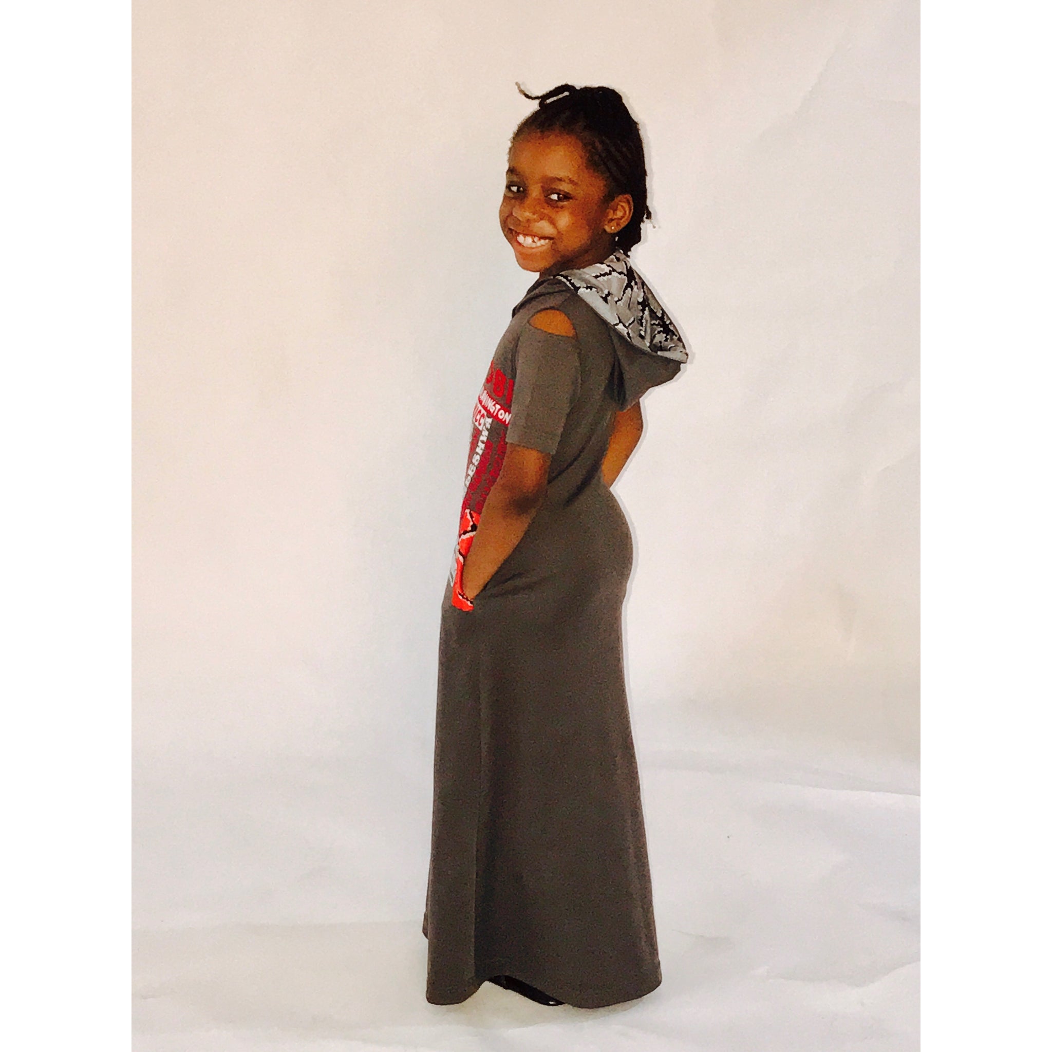 Kids Girls Muslim Abaya Short Sleeve Long Maxi Dress Dubai Kaftan Arab Robe  Gown | eBay