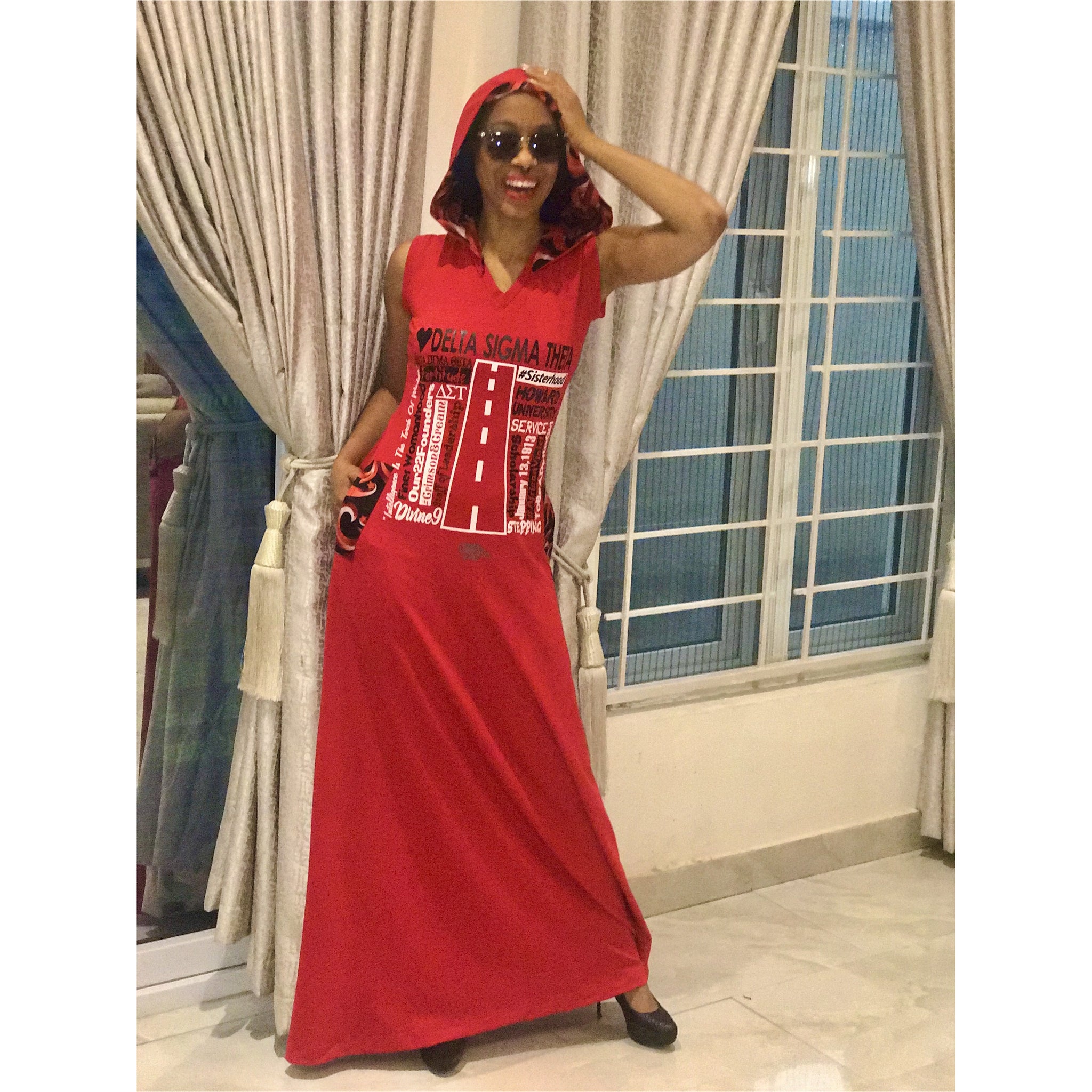delta red wrap dress Delta Airlines staff swoon over 'cute' new dresses as uniform is revamped